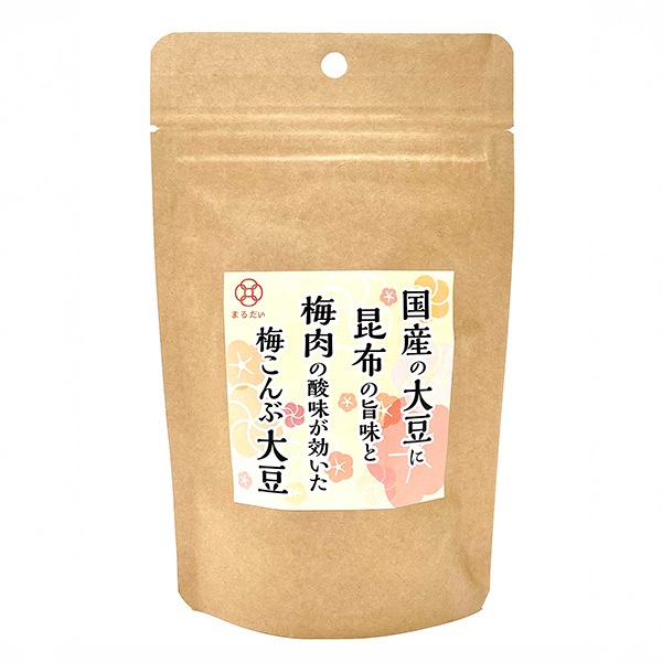 【まるだい】フリーズドライ納豆・甘酒大豆・梅昆布大豆3点セット（各3個）