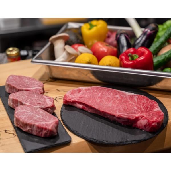 【MEAT PLUS】【A4～A5】佐賀牛ヒレステーキ　450g（150ｇ×3枚）