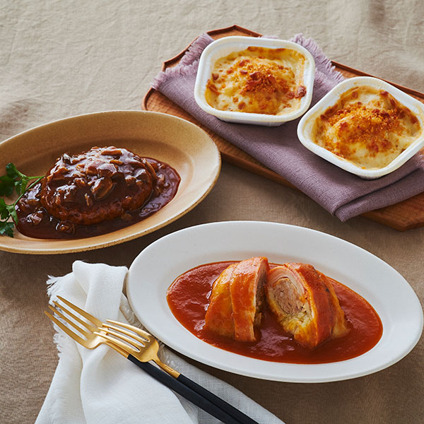 【RFFF/ルフフフ】3種の洋食セット