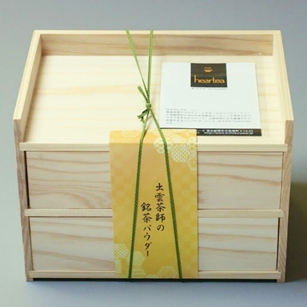 【heartea】出雲茶師の銘茶パウダー