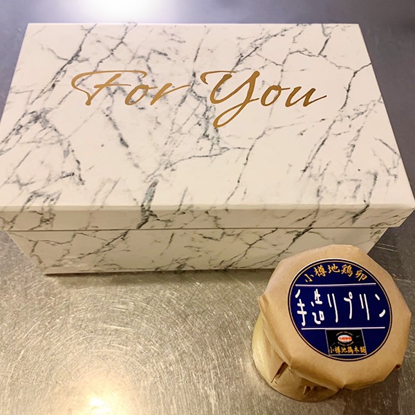 【山商】小樽地鶏卵の手造り濃厚プリン(6個セット)