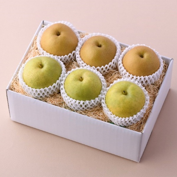 【フルーツワールド】梨味比べ(6個)(9月中旬~9月下旬頃発送予定)