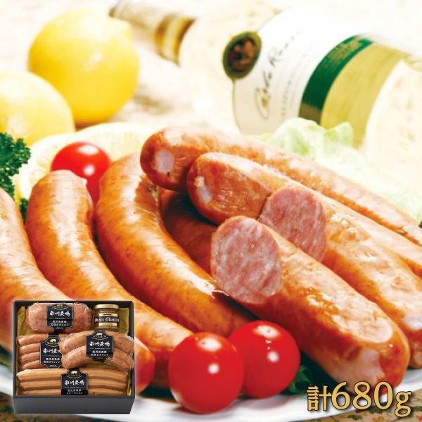 【南州農場】黒豚ソーセージ4点詰合せ