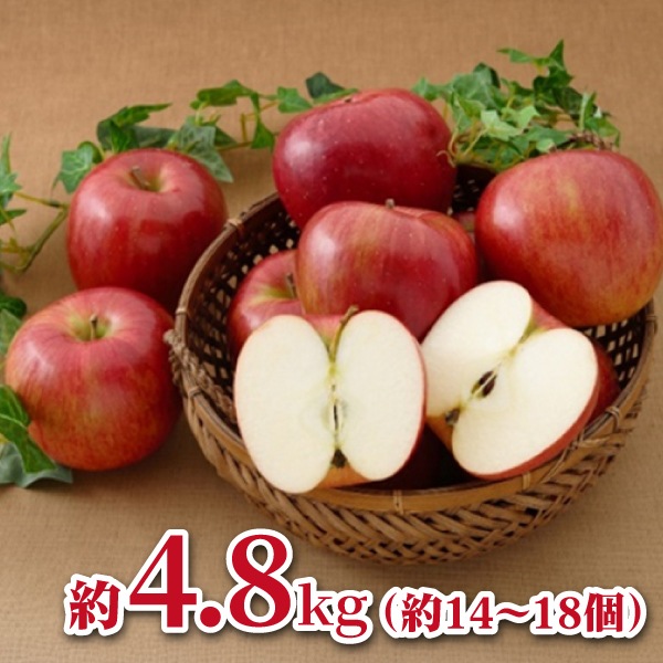 【フルーツワールド】シナノスイート 約4.8kg(10月中旬~10月下旬頃発送予定)