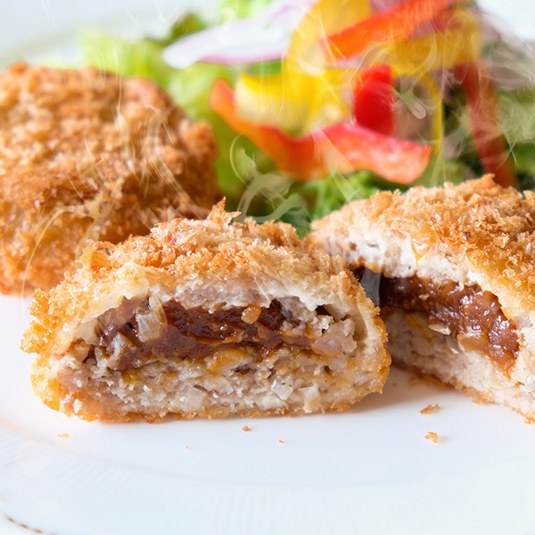 【米沢牛黄木(おおき)】黄木のデミグラスソース入りメンチカツ 3個×4パック