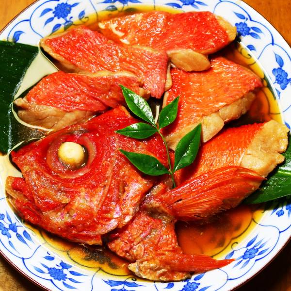 【渡辺水産】金目鯛切身セット(兜煮(半身)×1 煮付×2 西京漬け×2)