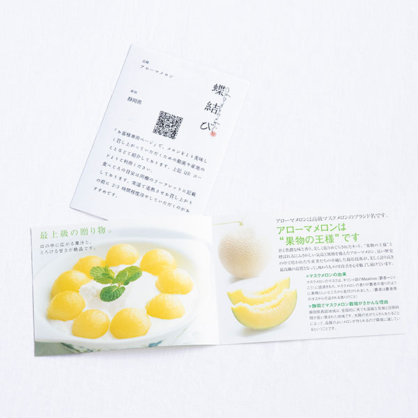【蝶結び】マスクメロン2玉