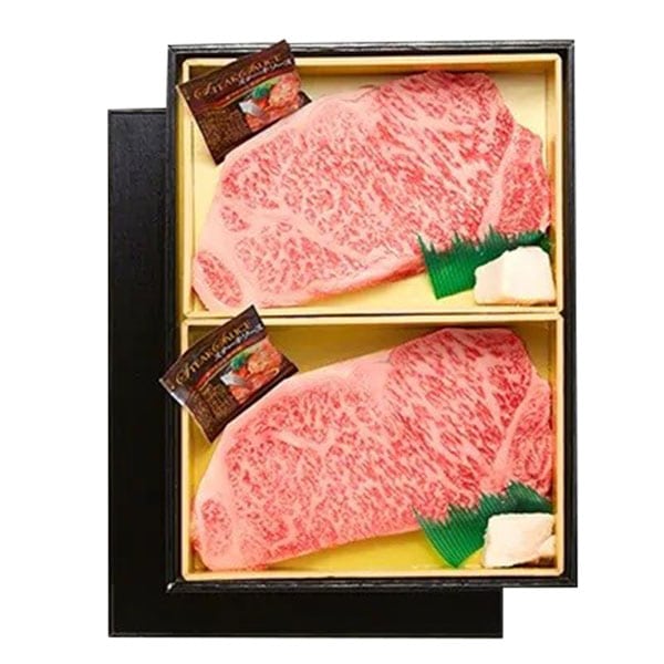 【肉のマルシン】長崎和牛・出島ばらいろサーロインステーキ250g以上×2