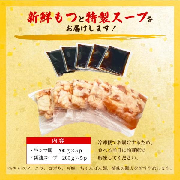 【MEAT PLUS】訳あり!博多醤油もつ鍋 10人前