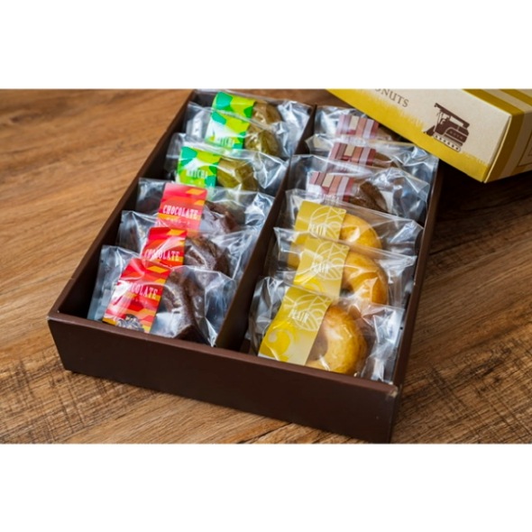 【農猿】ゆめぴりか米粉ドーナツ4種セット