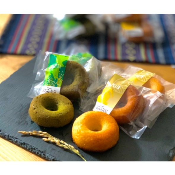 【農猿】ゆめぴりか米粉ドーナツ4種セット