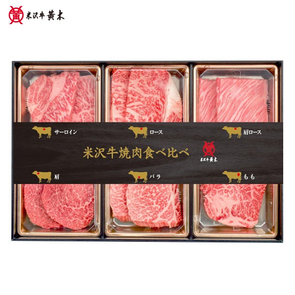 【米沢牛黄木（おおき）】米沢牛焼肉食べ比べセット