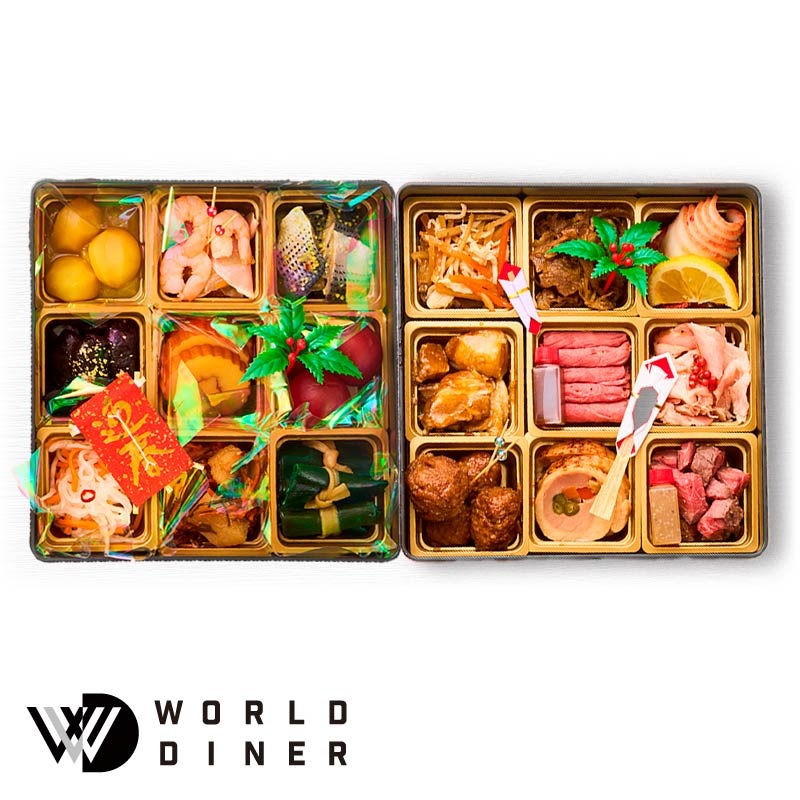 【WORLD DINER】極撰肉おせち2026「匠」-takumi-二段重18品　