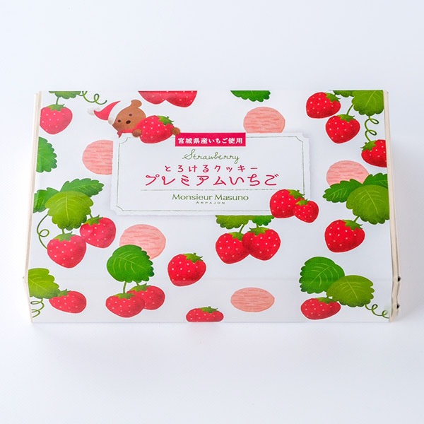 【ムッシュ マスノ】とろけるクッキープレミアムいちご
