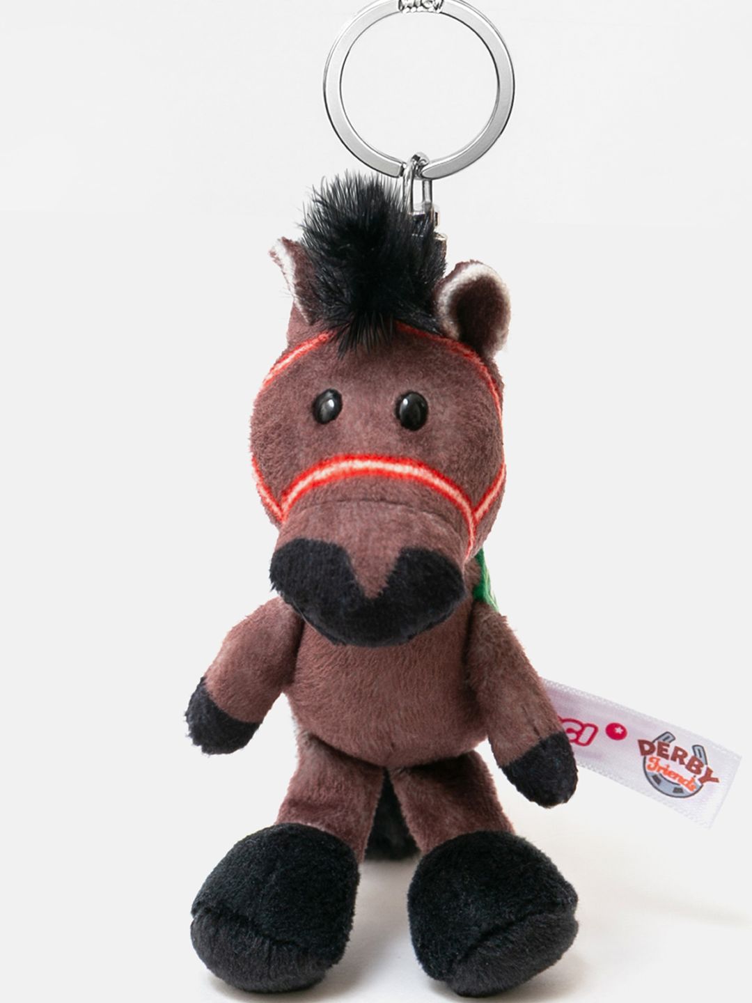 赤い馬のぬいぐるみキーホルダー ☆三国志展 赤兎馬 ぬいぐるみキーホルダー☆ - メルカリ