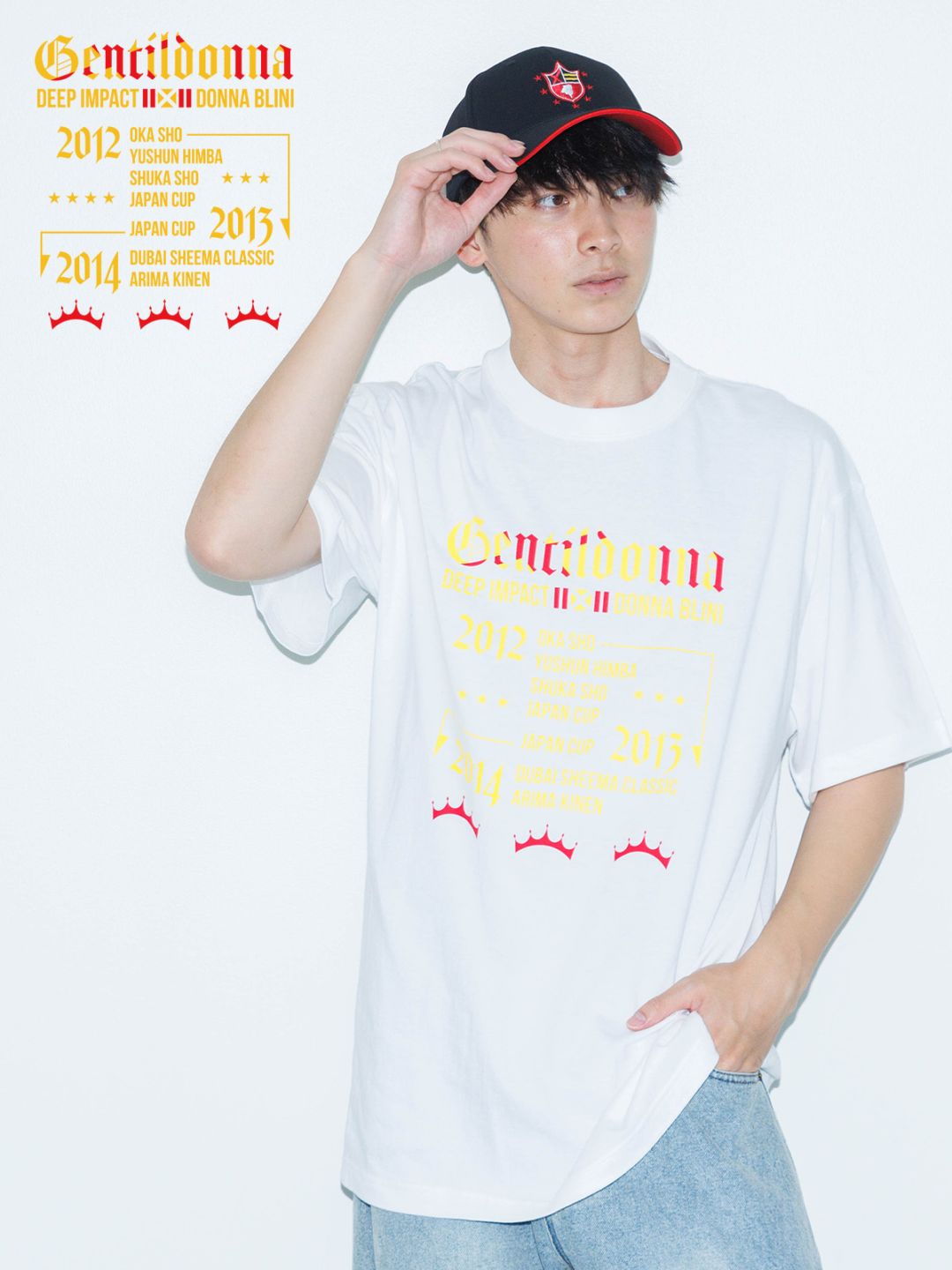 競馬非売品 ジェンティルドンナ 貴重 ジェンティルドンナ・Tシャツ(白) | netkeibaTOPおすすめ