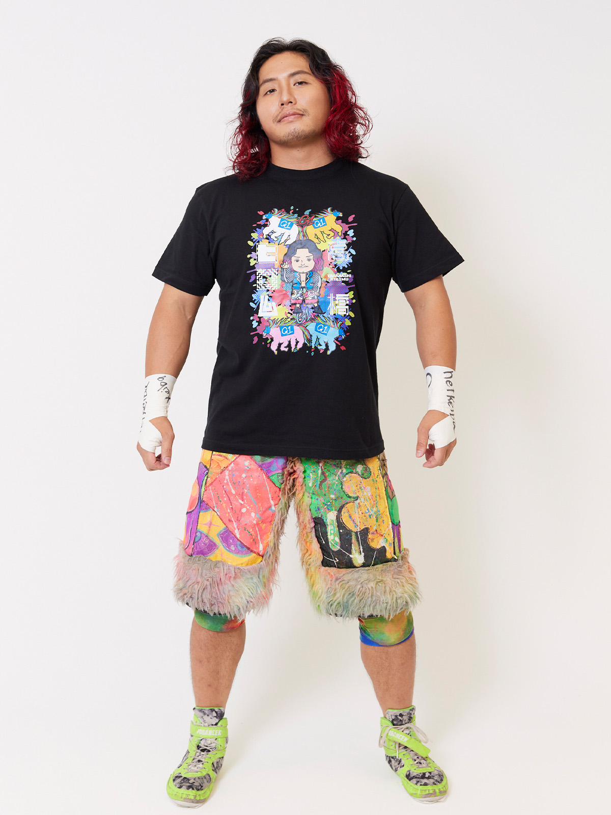 高橋ヒロム選手・Tシャツ【新日本プロレス×netkeiba