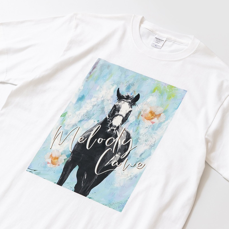 HORSE GOODS net】メロディーレーン・TシャツA(白) | HORSE