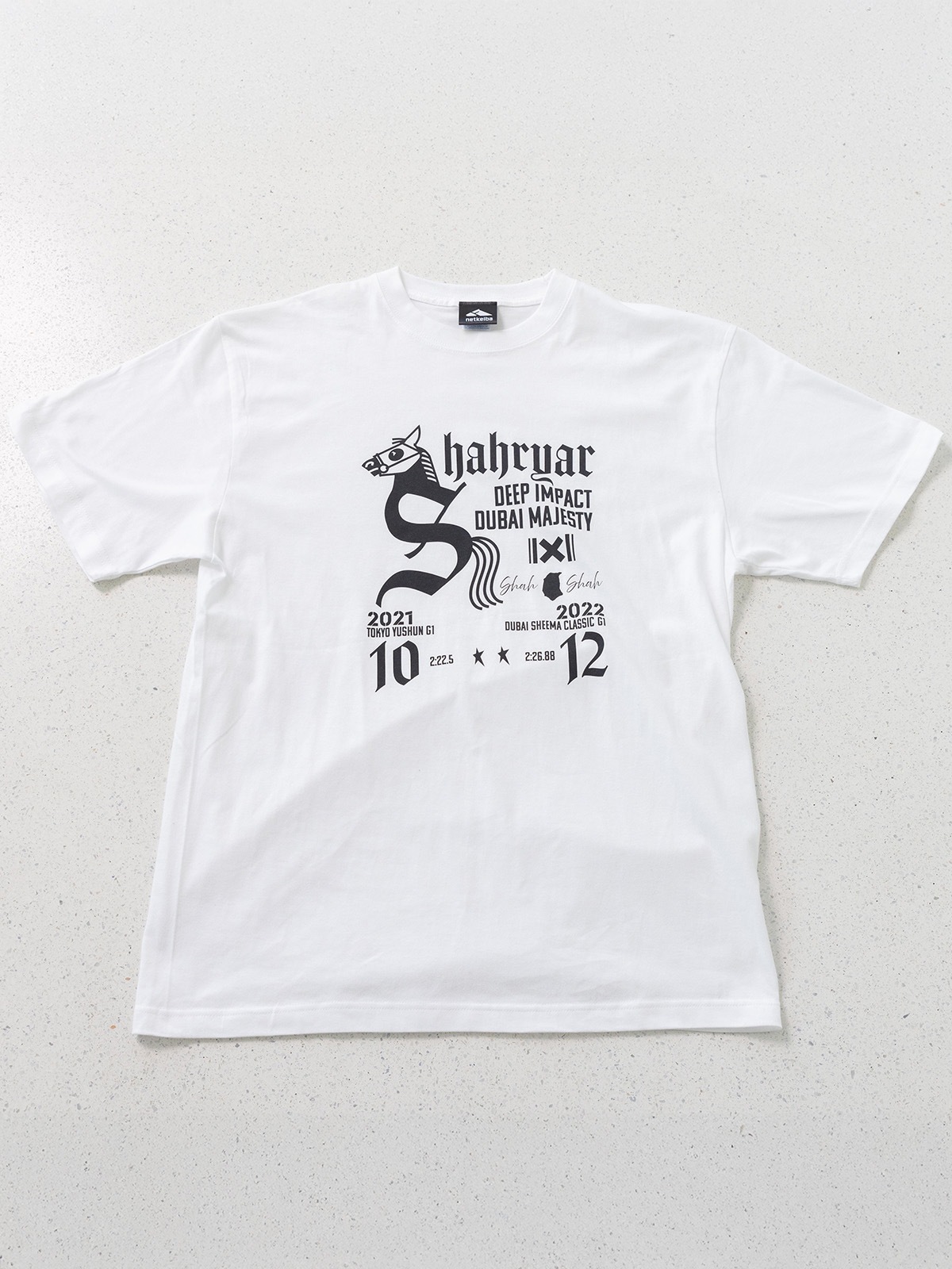 シャフリヤール・Tシャツ(白) | すべての商品 | netkeiba ネット