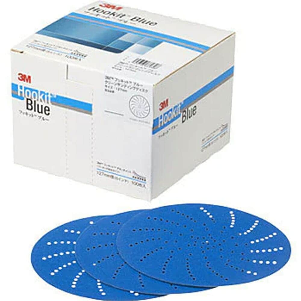 3M スリーエム フッキット ブルー クリーン サンディング ディスク 粒度400 127mm径 100枚入 1箱 H/CSD5 400 BLU 即日発送