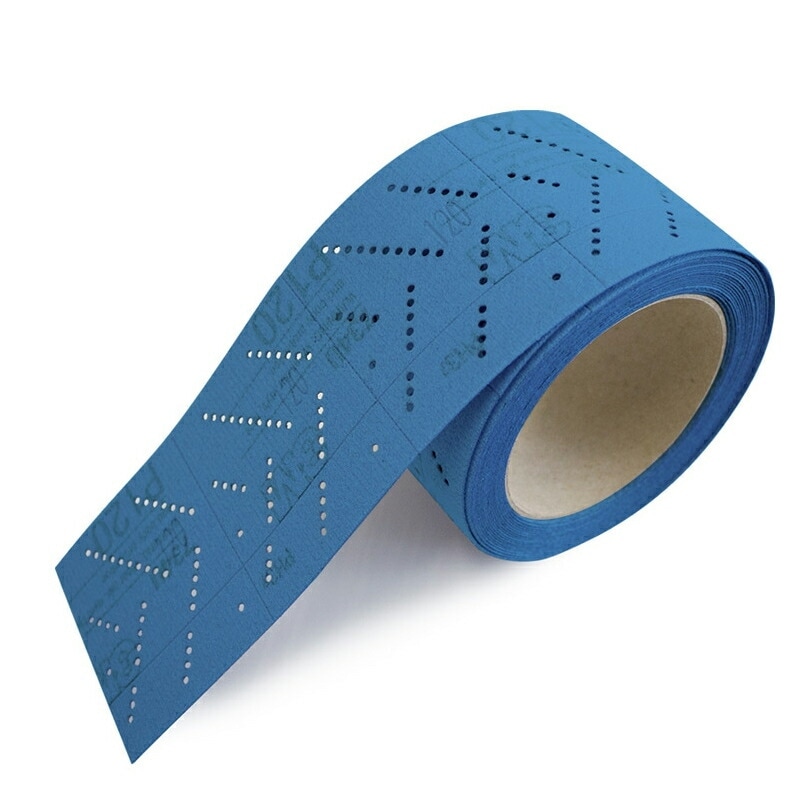 3M スリーエム フッキットブルークリーンサンディングシートロール 75mm×10m 粒度120 1ロール H/CSRL 120 75 BLU 取寄