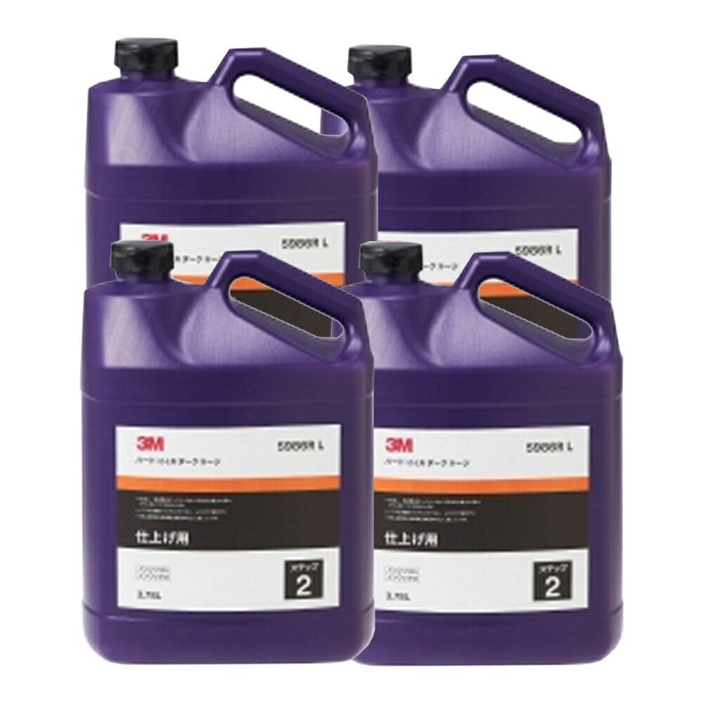 3m コンパウンド 5986R ハード・2-LN ダーク 仕上げ用/液状 Lサイズ 3.78L×4本 (ケース販売) 取寄
