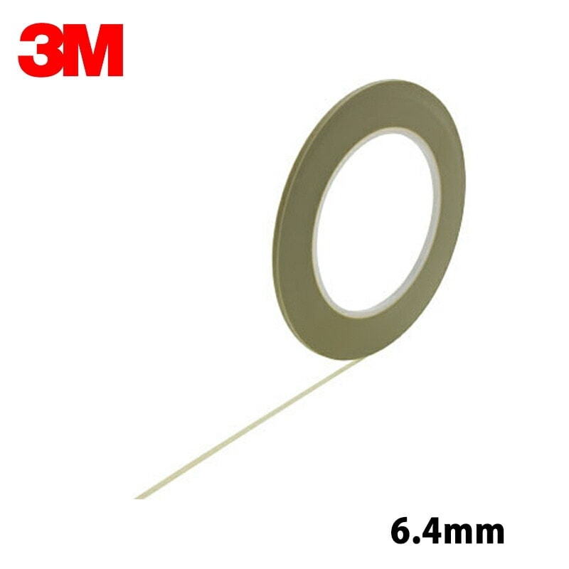 3M スリーエム スコッチ ファインラインテープ6.4mm×1巻 6301 即日発送