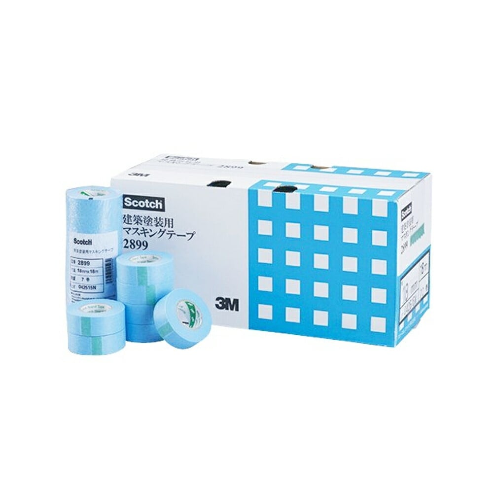 3M 2899 建築塗装用マスキングテープ 30ミリ 40個入  取寄