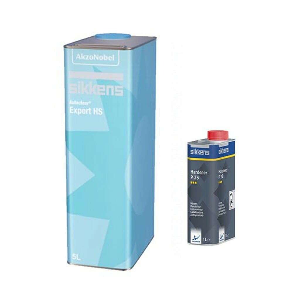 アクゾノーベル 513869 オートクリヤーエキスパートHS 5L＋硬化剤 1L (各1本 セット) 取寄