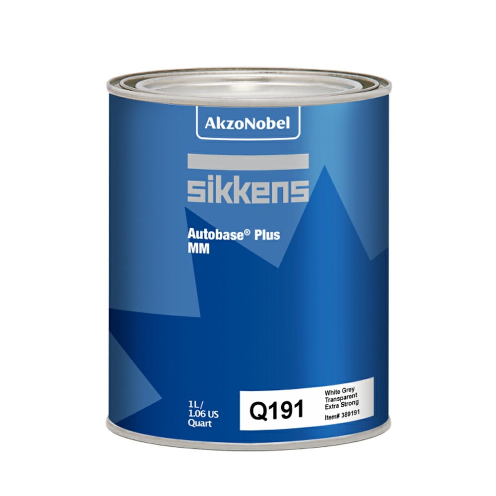 アクゾノーベル 513780 Sikkens オートベースプラス原色 Q191 ホワイトグレーストロング 1L 取寄