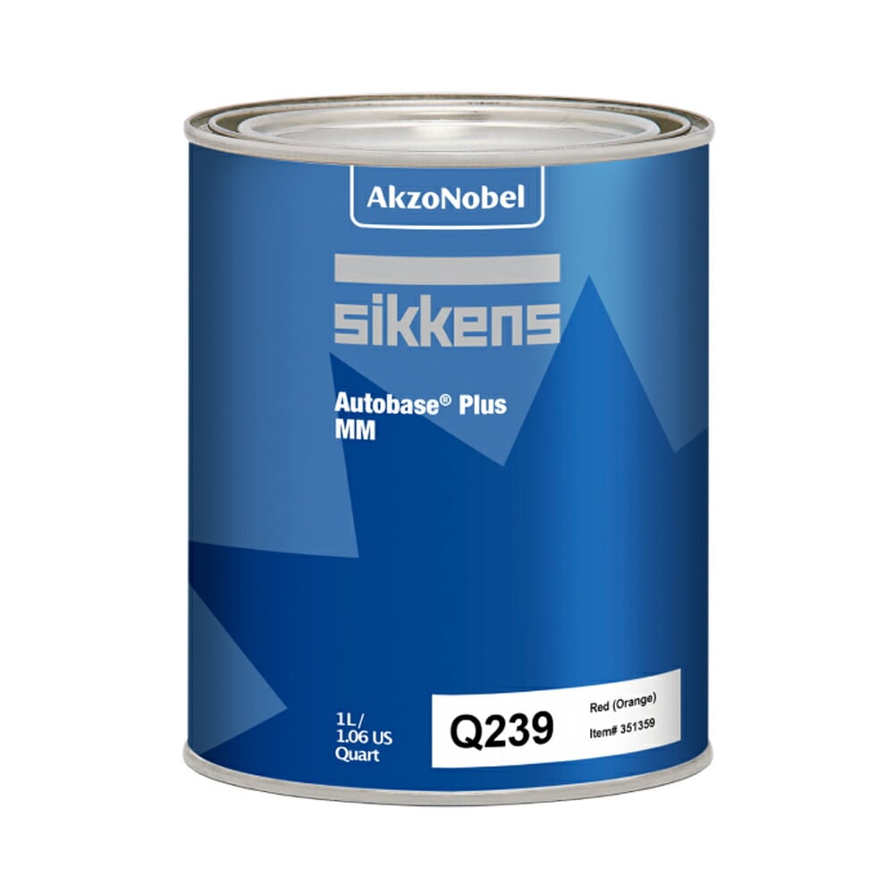 アクゾノーベル 374110 Sikkens オートベースプラス原色 Q239 オキサイドレッド 1L 取寄