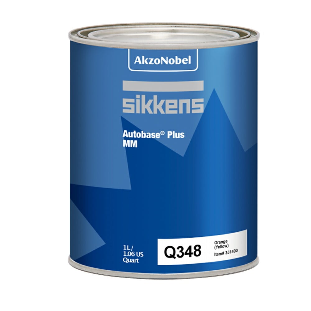 アクゾノーベル 374106 Sikkens オートベースプラス原色 Q348 オレンジイエロー 1L 取寄