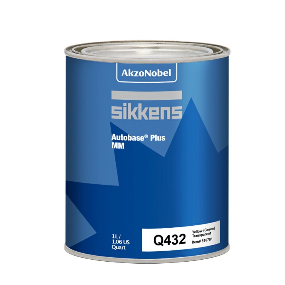 アクゾノーベル 377868 Sikkens オートベースプラス原色 Q432 イエローグリーン 1L 取寄