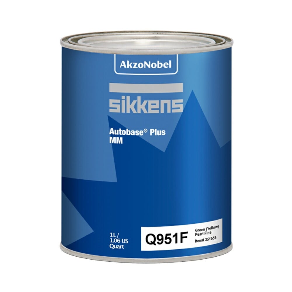 アクゾノーベル 373733 Sikkens オートベースプラス原色 Q951F グリーンパール細目 1L 取寄