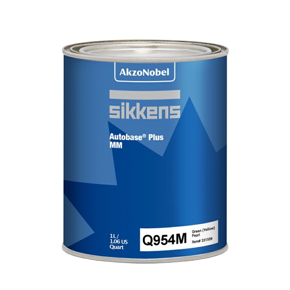 アクゾノーベル 374115 Sikkens オートベースプラス原色 Q954M ブライトグリーンパール中目 1L 取寄