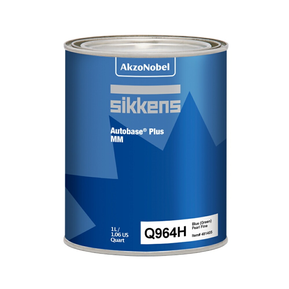 アクゾノーベル 513825 Sikkens オートベースプラス原色 Q964H バイオレットブルーパール細目 1L 取寄