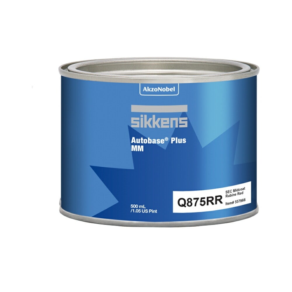 アクゾノーベル 561813 Sikkens オートベースプラス原色 Q875RR ルビンレッド  0.5L 取寄