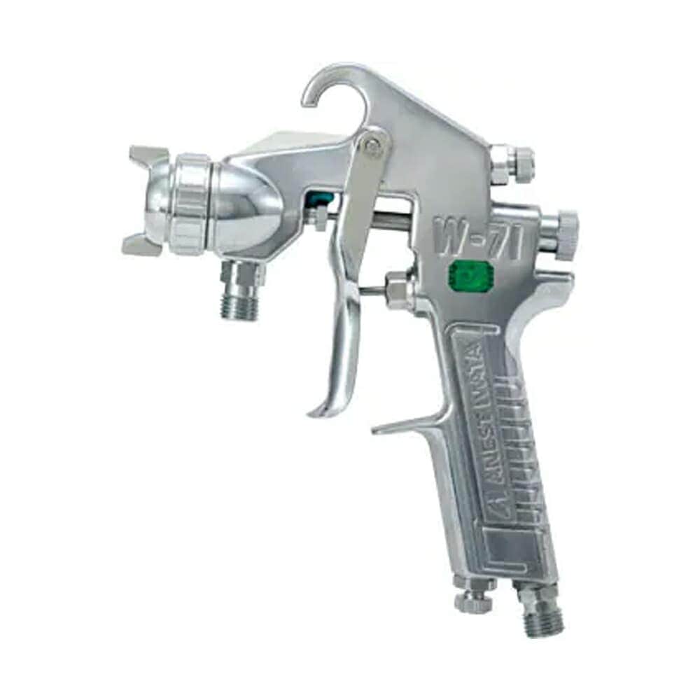 アネスト岩田 小形・中形スプレーガン W-71-02 圧送式 1.0口径 本体のみ 取寄
