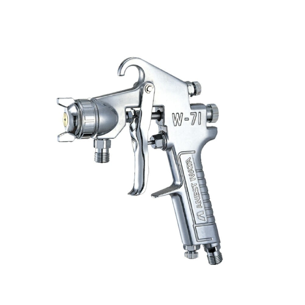 アネスト岩田 小形・中形スプレーガン W-71-21S 吸上式 1.3口径 本体のみ 取寄