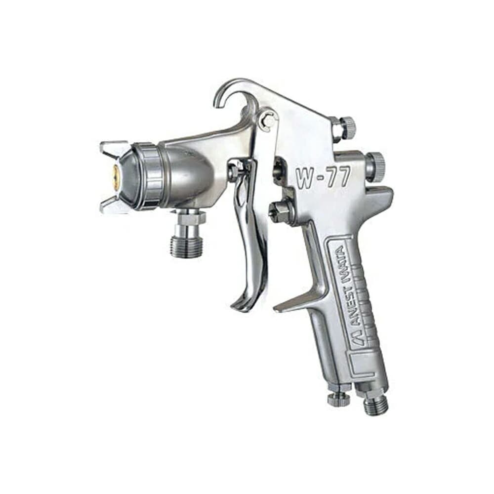 アネスト岩田 小形・中形スプレーガン Ｗ-77-02 圧送式 1.2口径 本体のみ 取寄