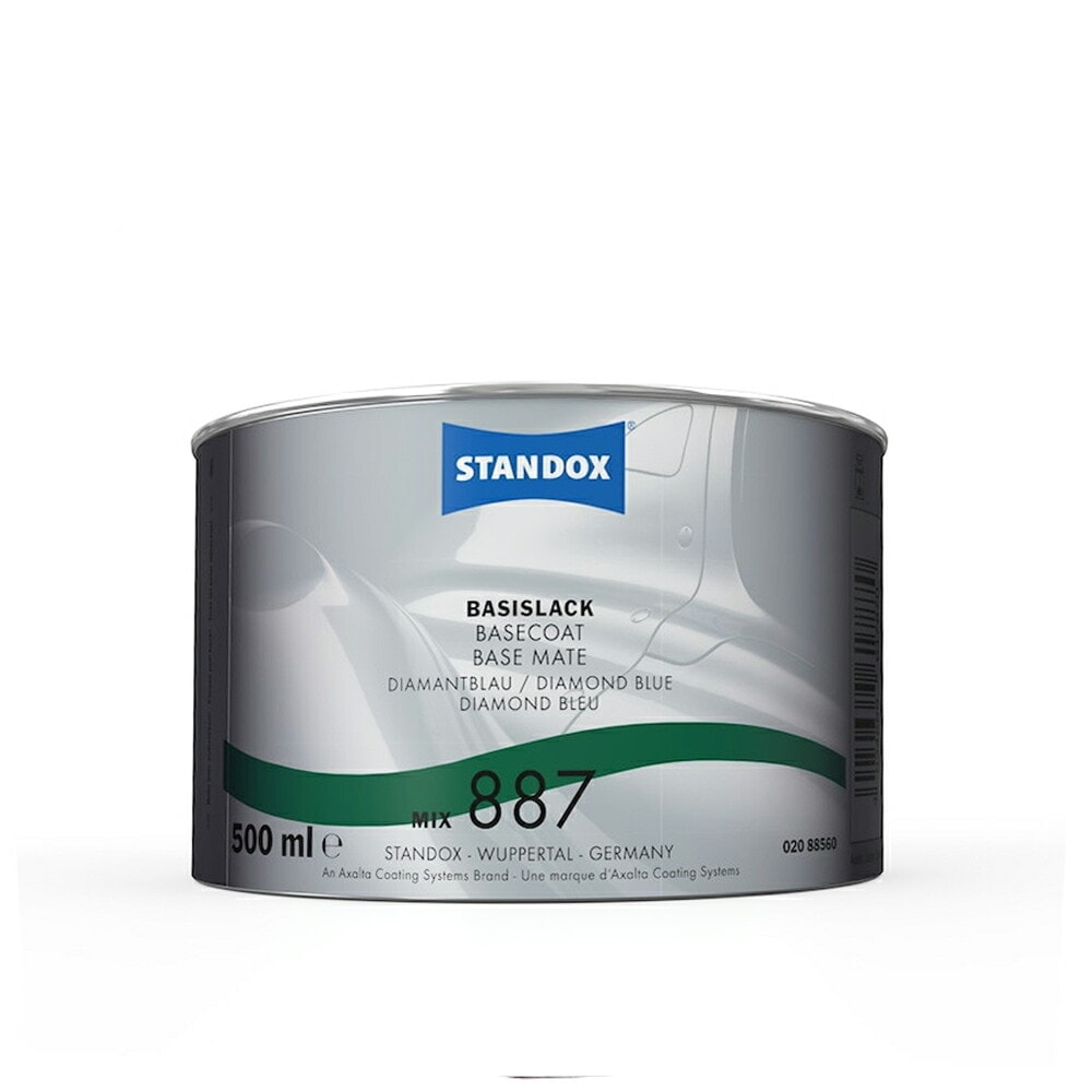 アクサルタ スタンドックス 02088560 MIX887ダイヤモンドブルー 0.5L×4個 取寄