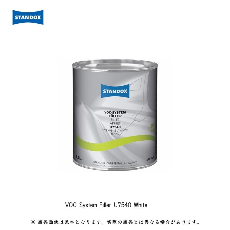 アクサルタ スタンドックス 02078056 VOCシステムフィラー U7540 ホワイト 3.5L 取寄