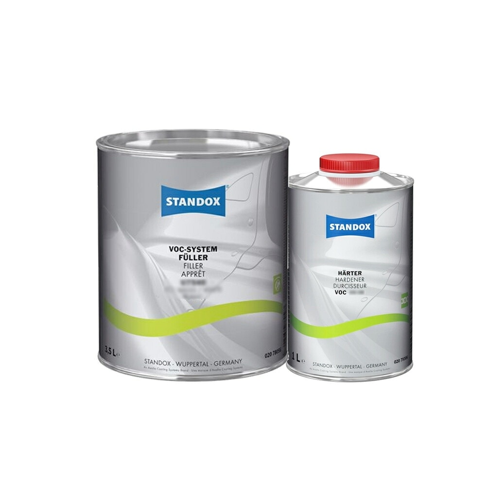 アクサルタ スタンドックス 02078056 VOCシステムフィラー 3.5L + VOCハードナー1L (各1本 セット) 取寄