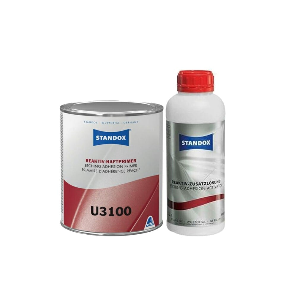 アクサルタ スタンドックス 02078011エッチングプライマーU3100 1L + アクティベーター U3110 1L (各1本 セット) 取寄