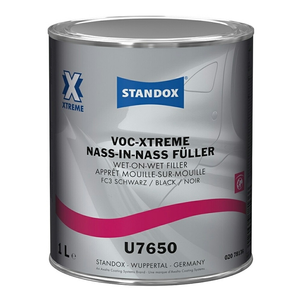 アクサルタ スタンドックス 02078135 VOC エクストリームウェットオンウェットフィラー U7650 FC2 グレー 3.5L×1個 取寄