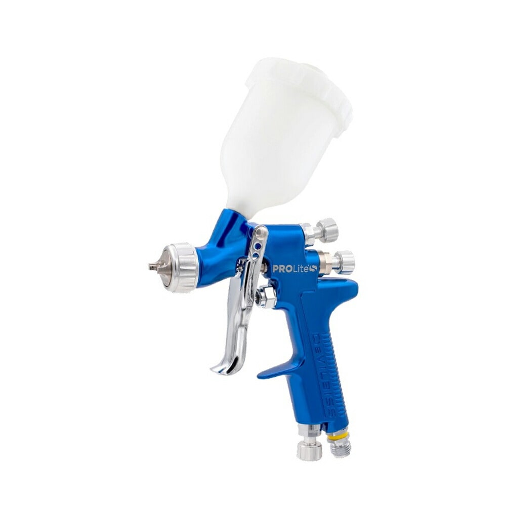 デビルビス LVMPスプレーガン PROLITE-S-HV5-08-C 重力式 0.8～1.0口径GFC-501カップ560CC付 取寄