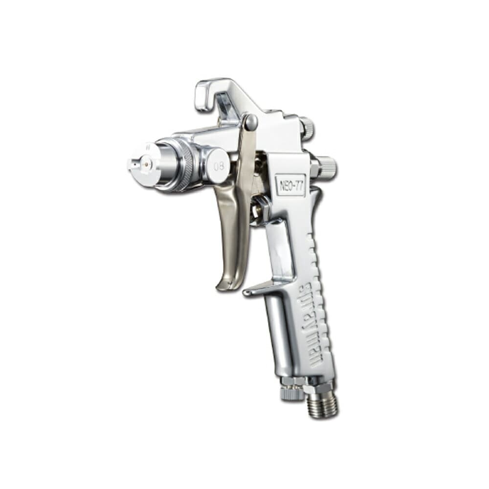 本体のみ 恵宏製作所 小型スプレーガン NEO-77 G-08 0.8口径 重力式 受注生産 納期14日