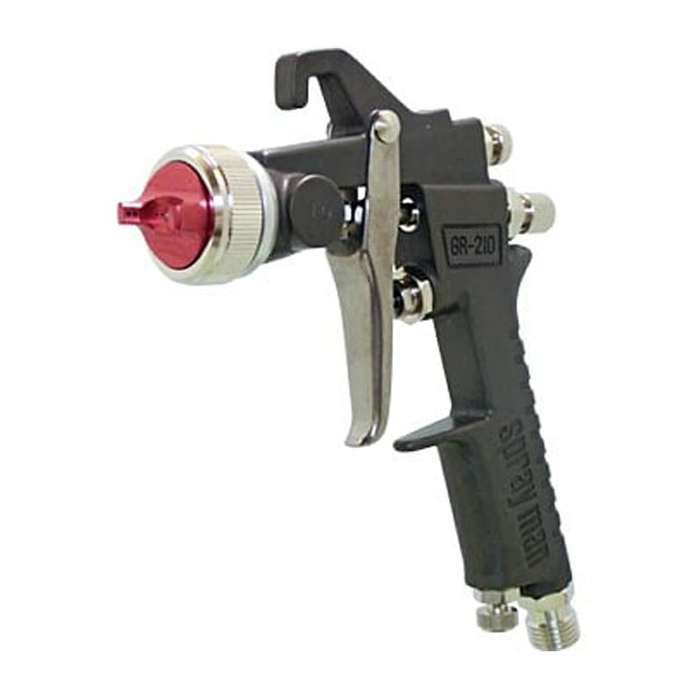 本体のみ 左利き用有 恵宏製作所 小型スプレーガン GR-210 G-06 0.6口径 重力式(塗料ニップルG1/4) 受注生産 納期14日