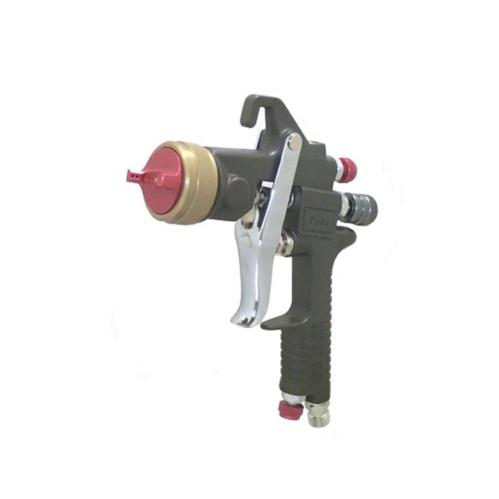 本体のみ 左利き用有 恵宏製作所 中型スプレーガン Feel スーパーパフォーマンス LG-12 1.2口径 重力式(塗料ニップルG3/8) 受注生産 納期14日