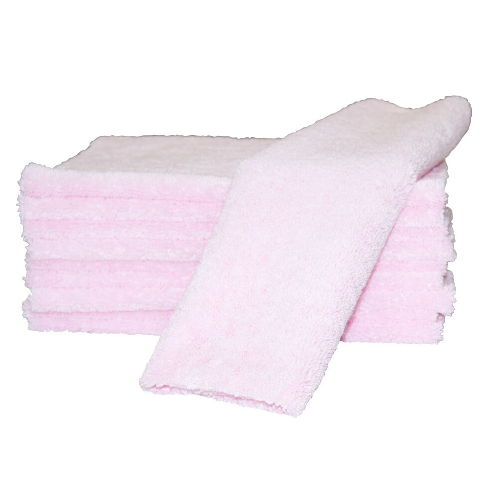 ネットペイント マイクロファイバークロス縁なしピンク 30×40 10枚入×10袋 即日発送